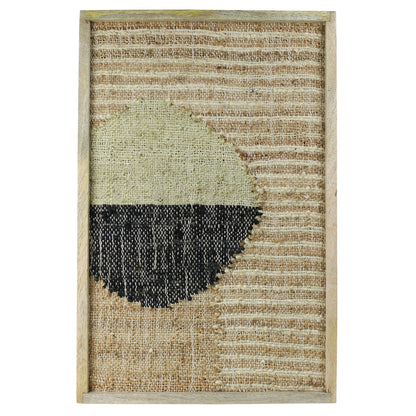 Mana Woven Wall Art - Off-center Circle - Chapin Furniture