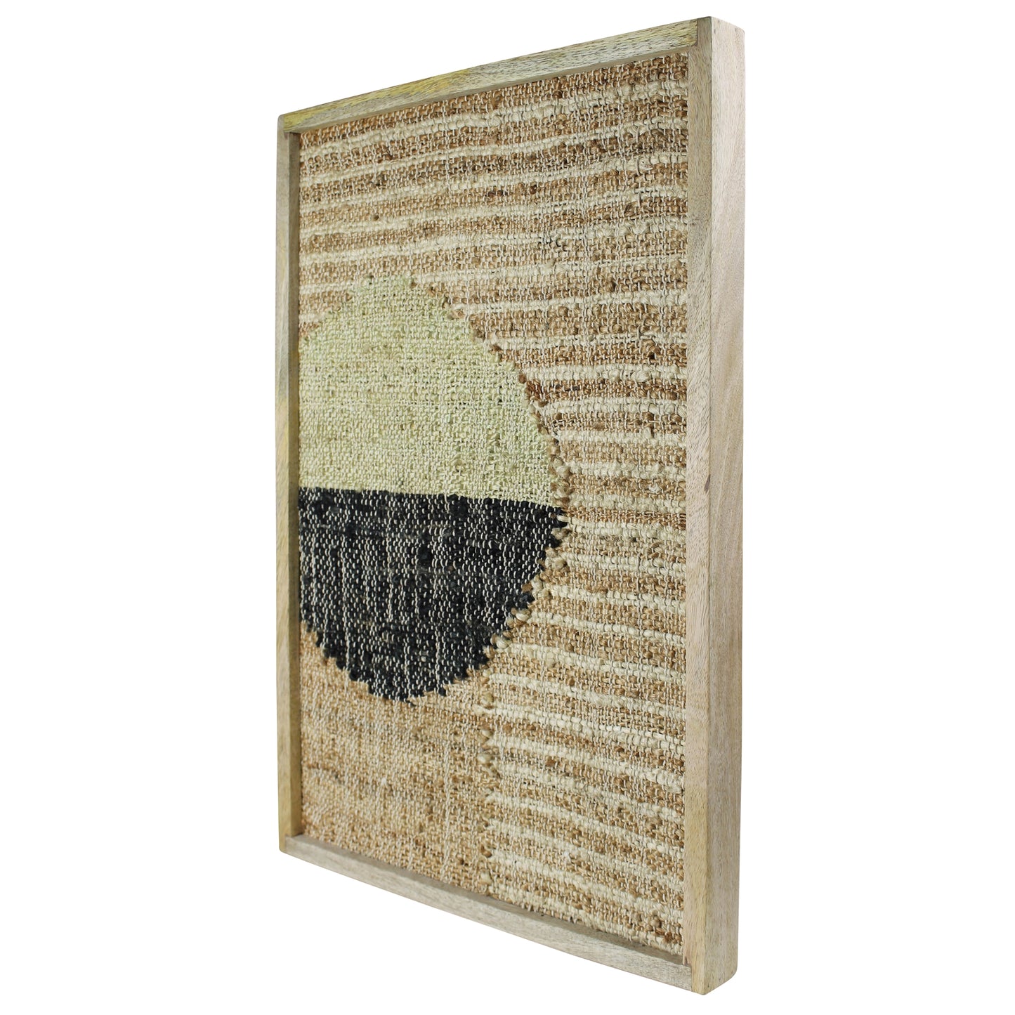 Mana Woven Wall Art - Off-center Circle - Chapin Furniture