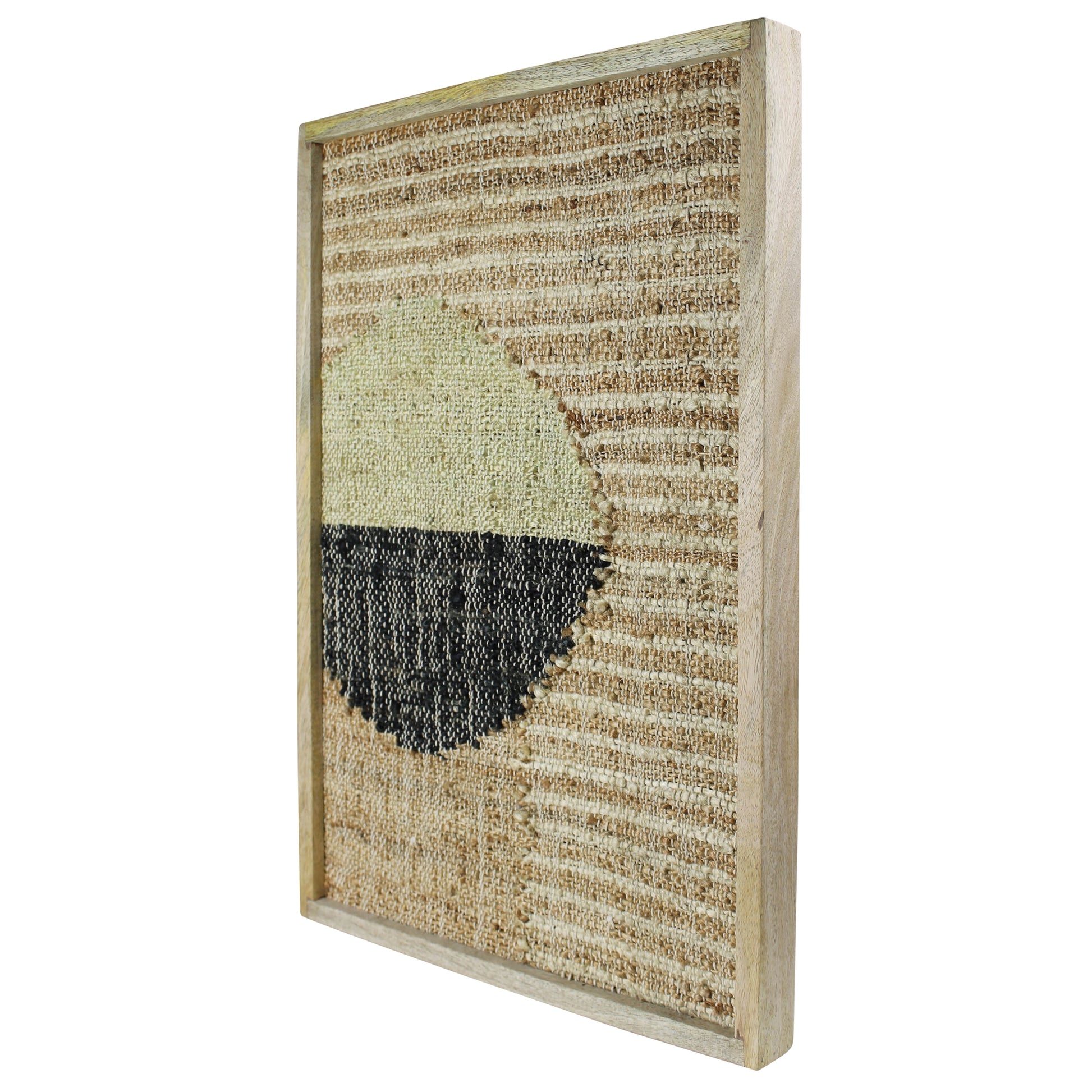 Mana Woven Wall Art - Off-center Circle - Chapin Furniture