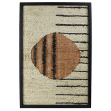 Mana Woven Wall Art - Circle Next To Lines - Chapin Furniture