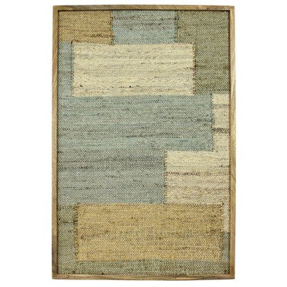 Chaves Woven Wall Art - Seaglass Rectangles - Chapin Furniture