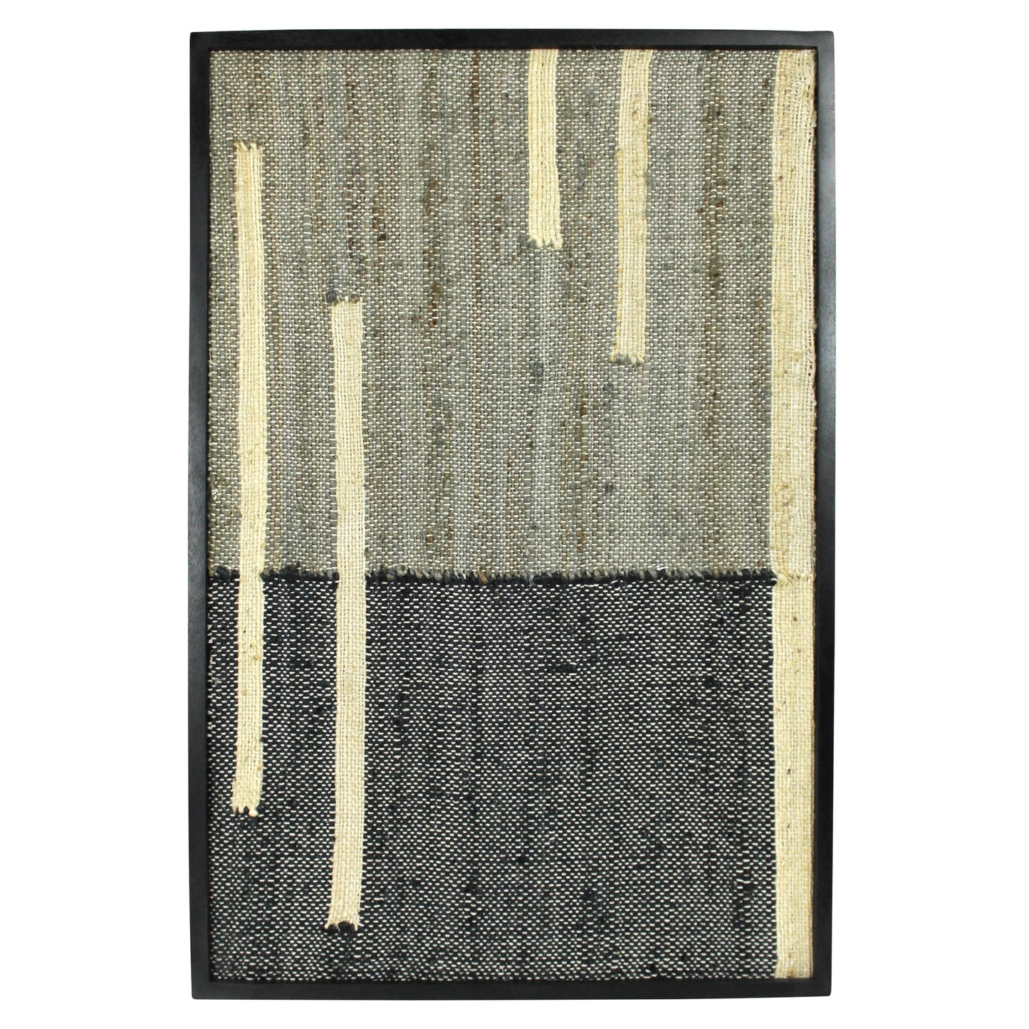 Chaves Woven Wall Art - Lines on Dark - Chapin Furniture