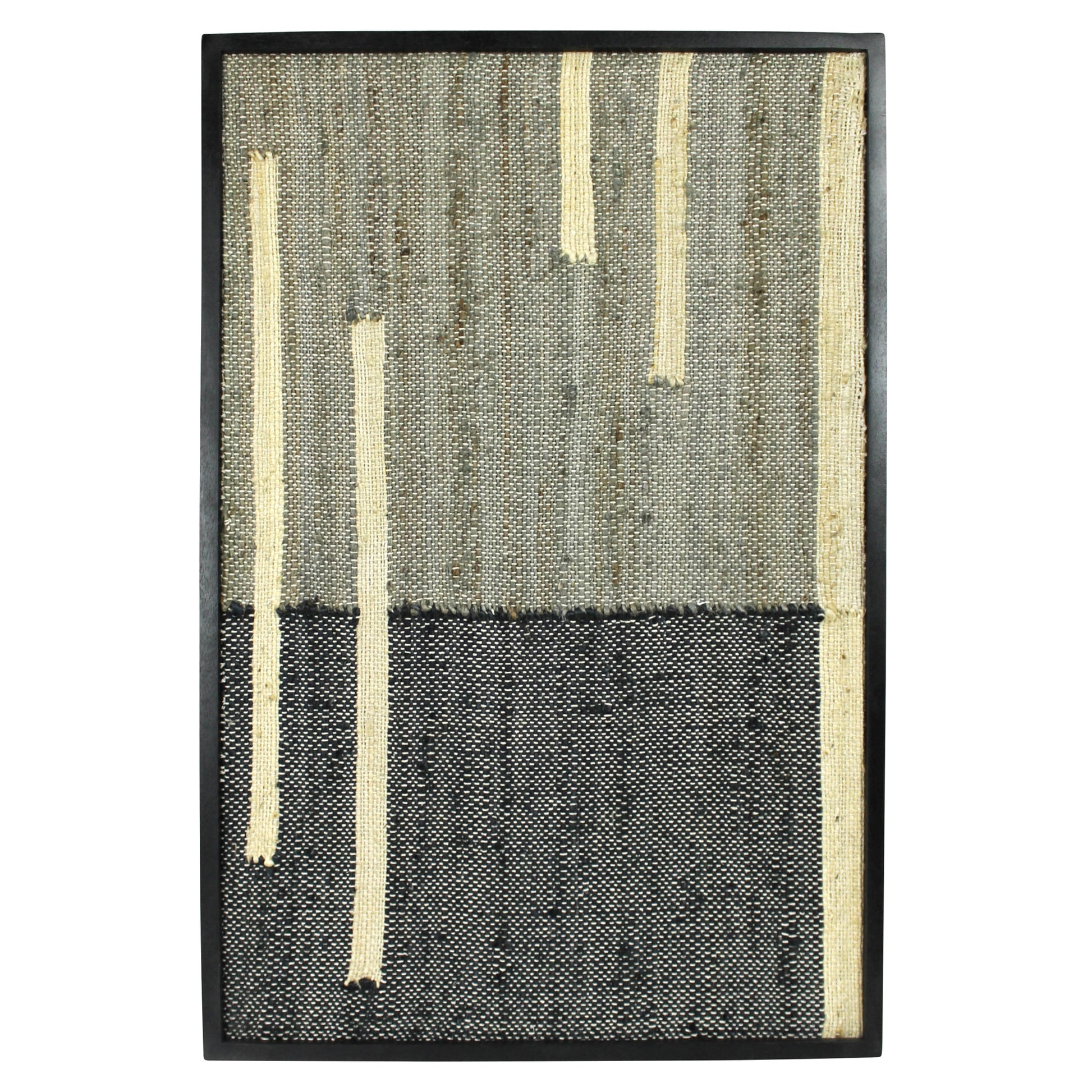 Chaves Woven Wall Art - Lines on Dark - Chapin Furniture