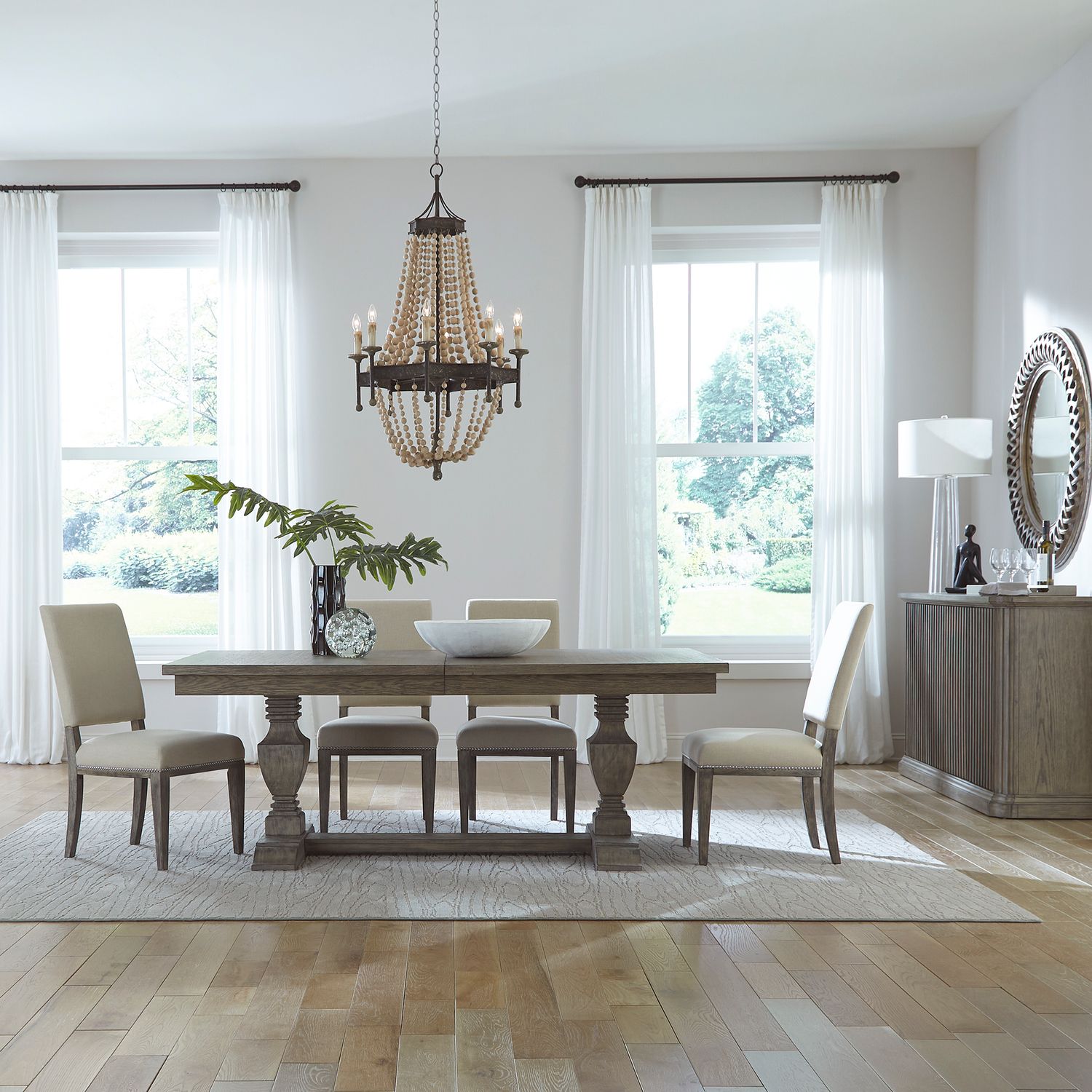 Westfield Trestle Dining Table Set - Chapin Furniture