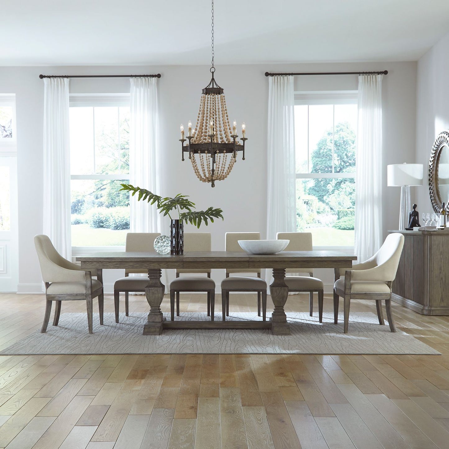 Westfield Trestle Dining Table Set - Chapin Furniture