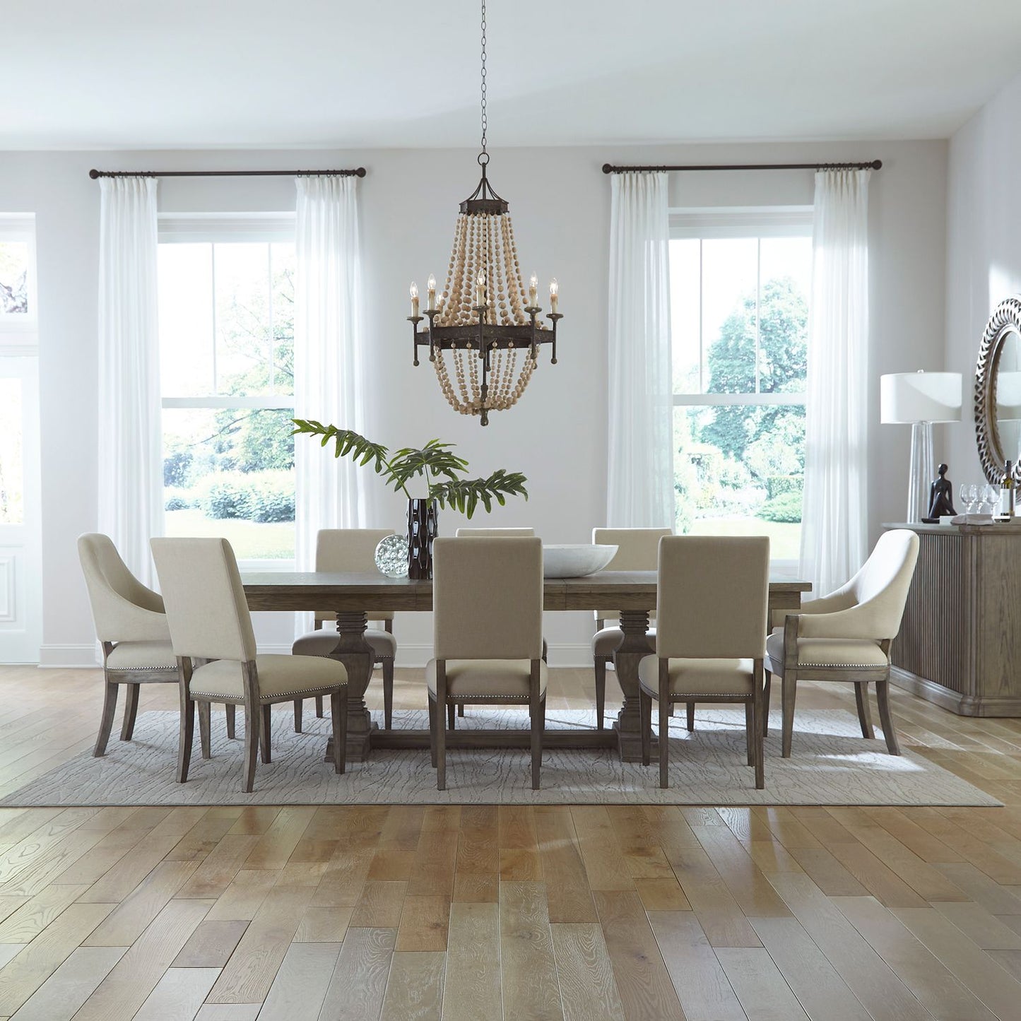 Westfield Trestle Dining Table Set - Chapin Furniture