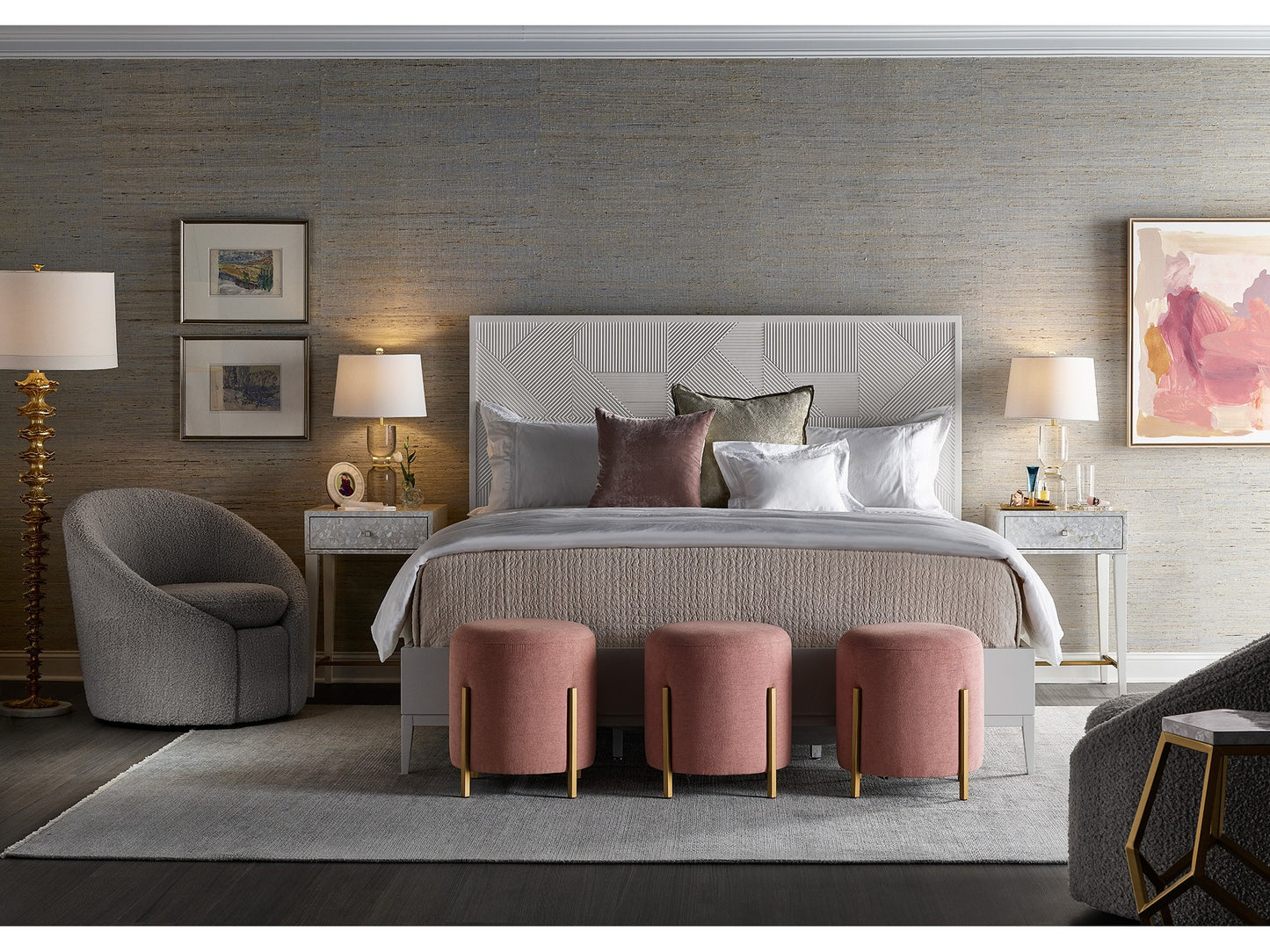 Miranda Kerr Love Joy Bliss Pouf - Chapin Furniture