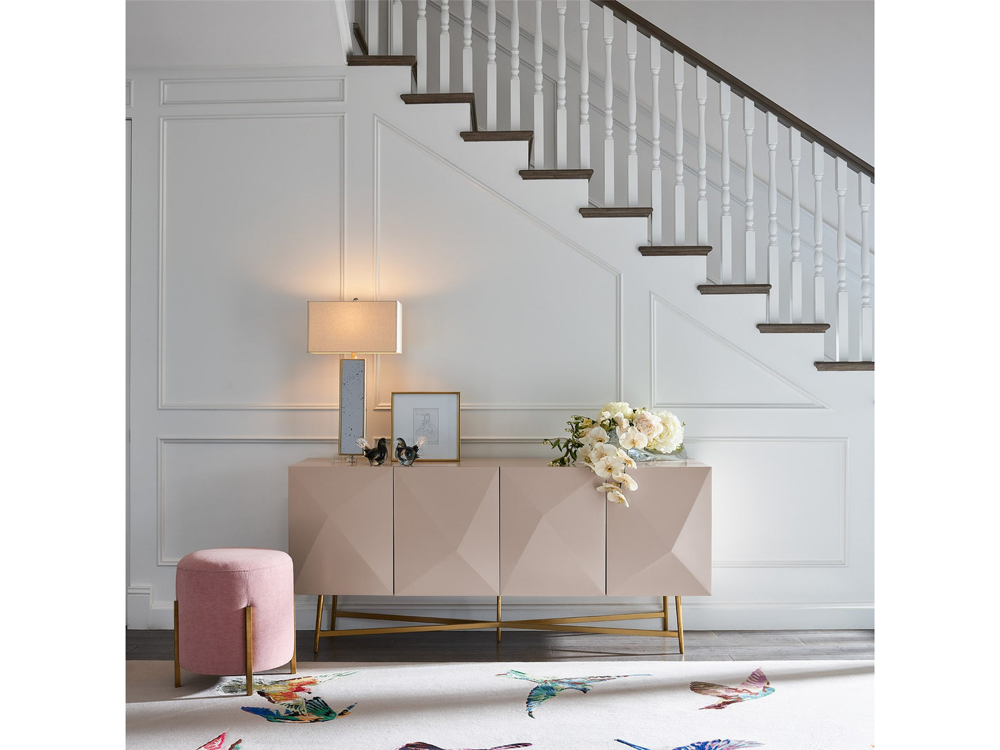 Miranda Kerr Love Joy Bliss Pouf - Chapin Furniture