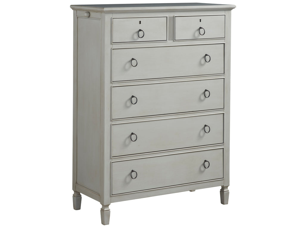 Summer Hill French Gray Drawer Chest - Chapin Furniture