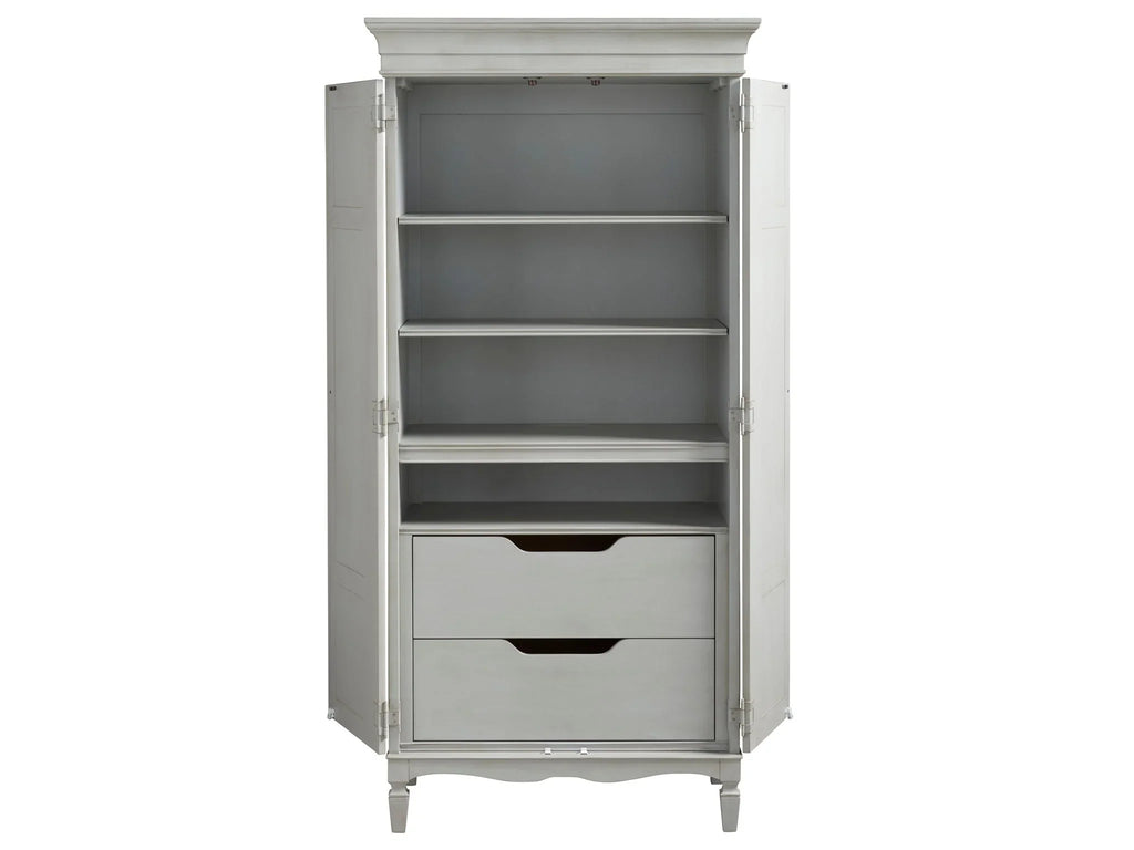 Summer Hill French Gray Tall Cabinet - Chapin Furniture