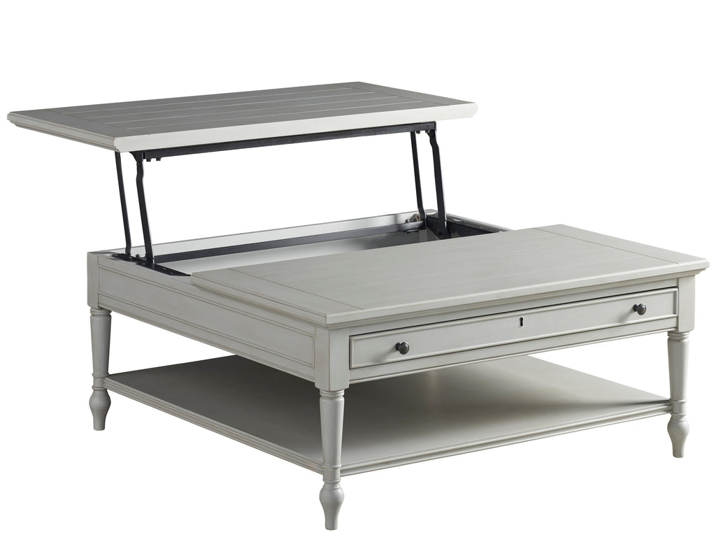 Summer Hill French Gray Lift Top Cocktail Table - Chapin Furniture