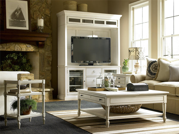 Summer Hill Entertainment Console With Hutch - Chapin Furniture