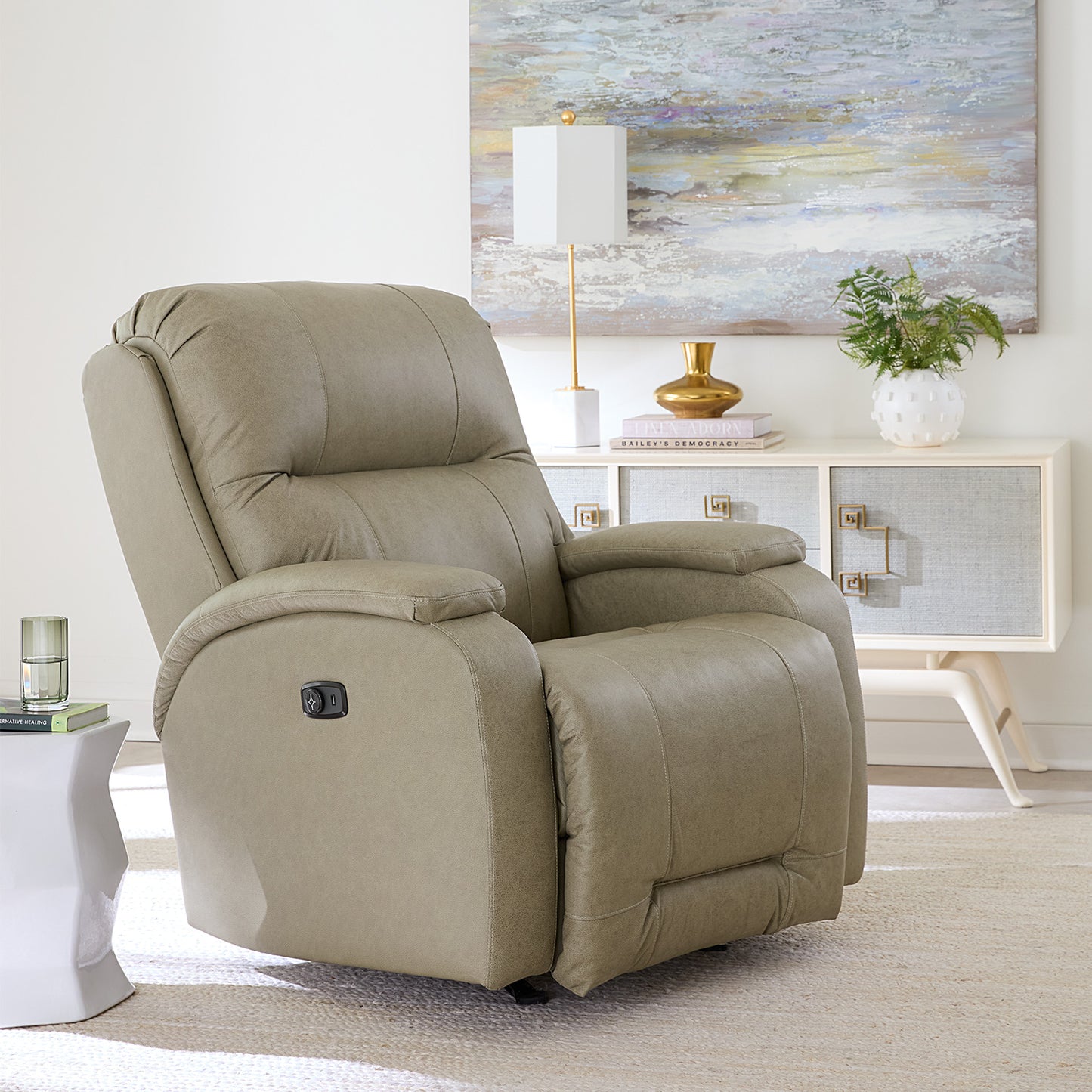 Maverly BeCozzi Massage Rocker Recliner - Chapin Furniture