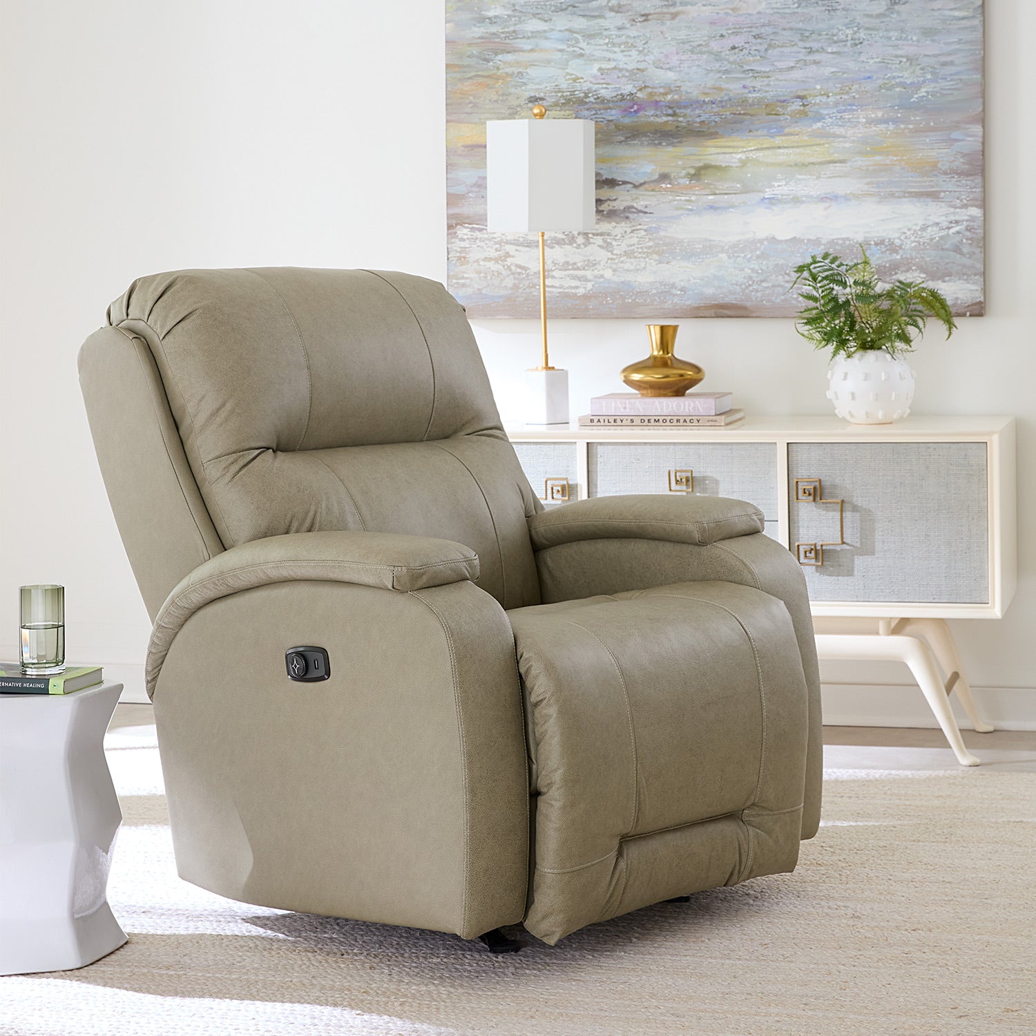 Maverly BeCozzi Massage Rocker Recliner - Chapin Furniture