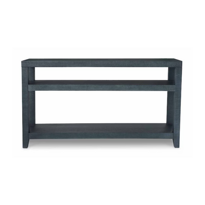 Ventura Raffia Console Table - Pacific Blue - Chapin Furniture