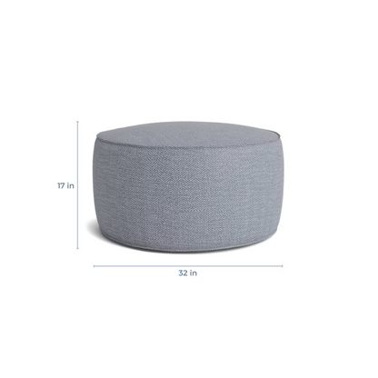 Rhonda Round Ottoman - Custom - Chapin Furniture