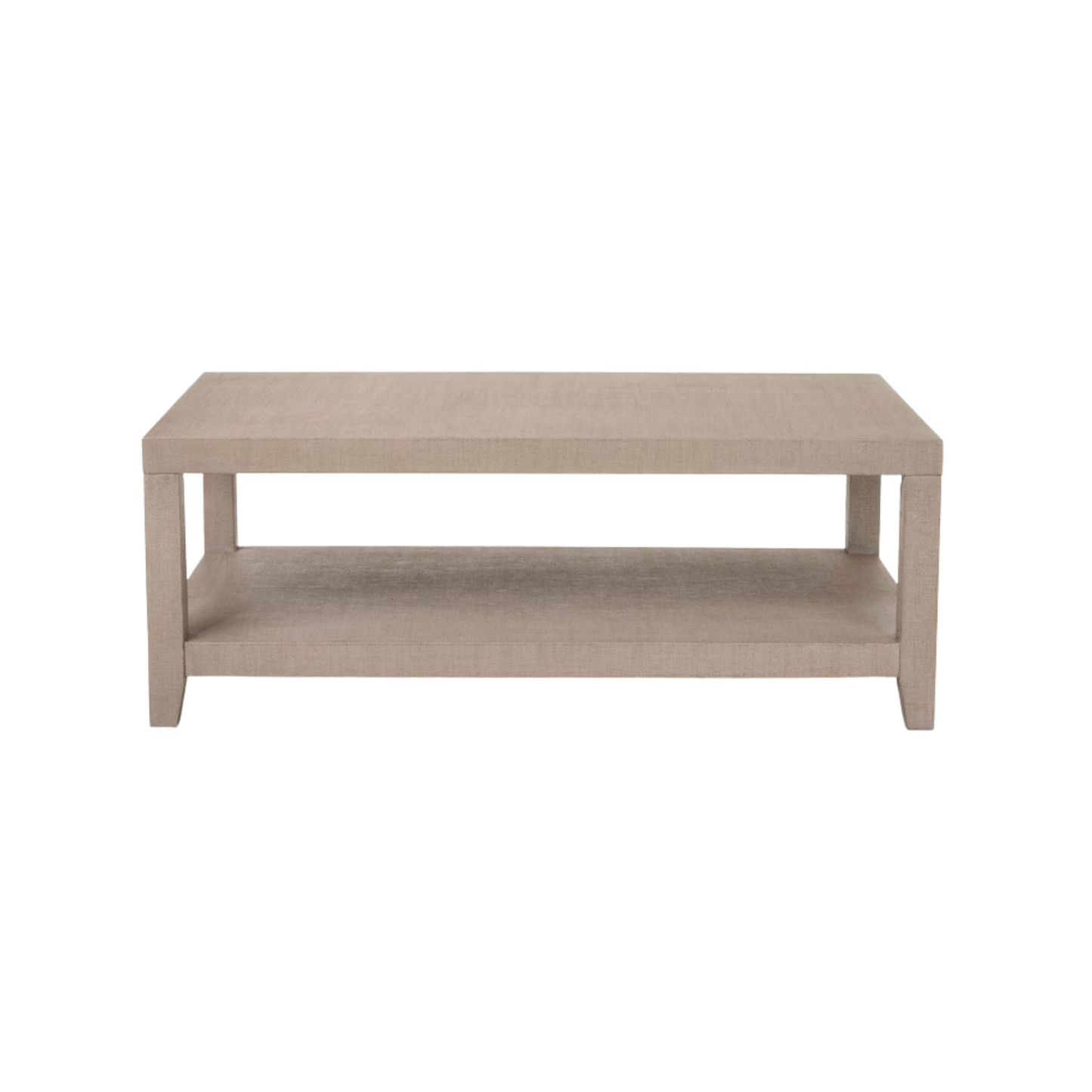 Ventura Raffia Rectangle Cocktail Table - Sand Grey - Chapin Furniture