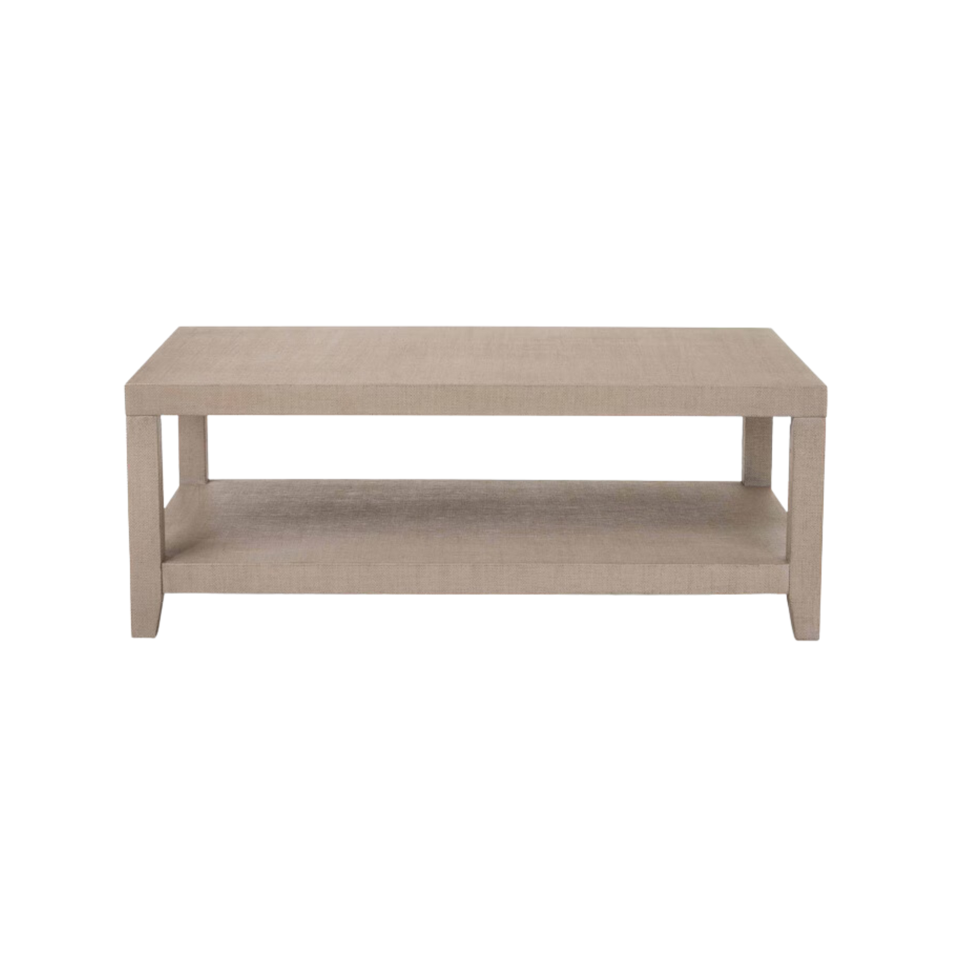Ventura Raffia Rectangle Cocktail Table - Sand Grey - Chapin Furniture