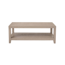 Ventura Raffia Rectangle Cocktail Table - Sand Grey - Chapin Furniture