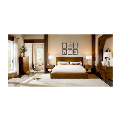 Eden Upholstered Bed 48" - Custom - Chapin Furniture