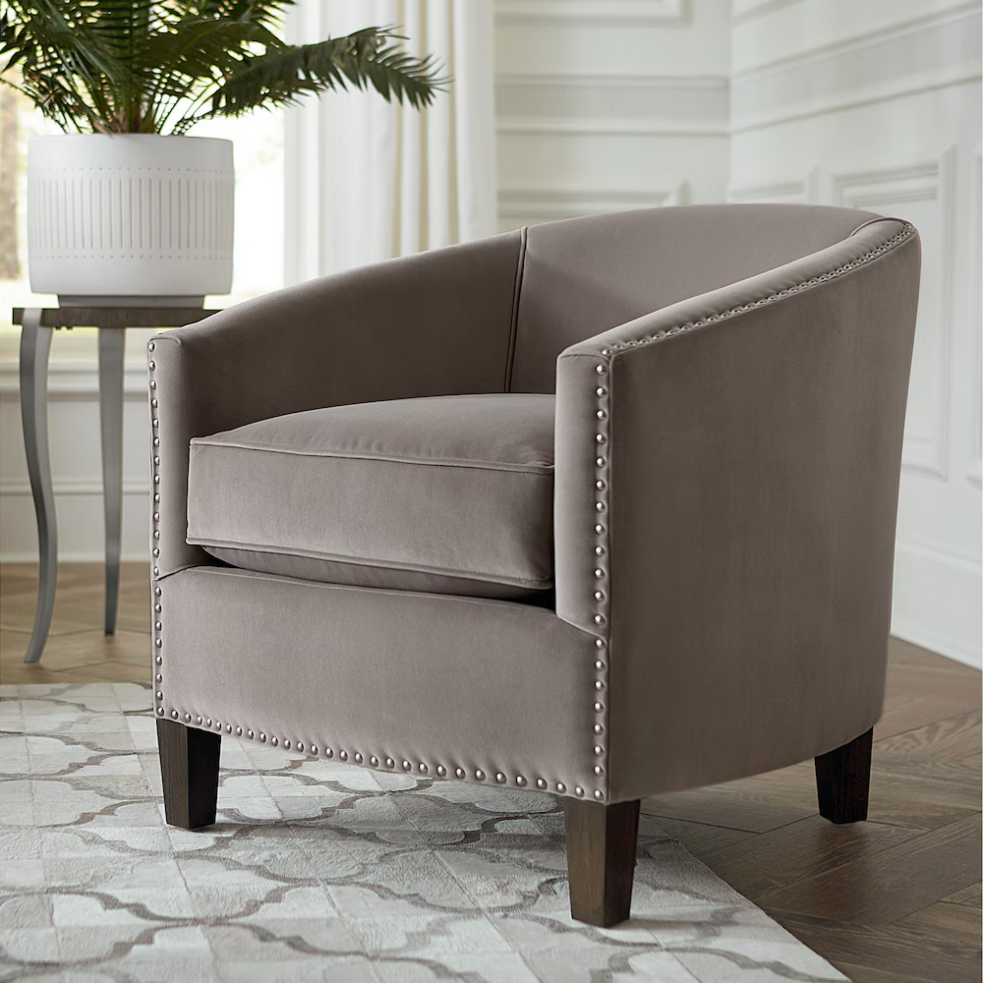 Maxwell Barrel Back Accent Chair - Custom - Chapin Furniture