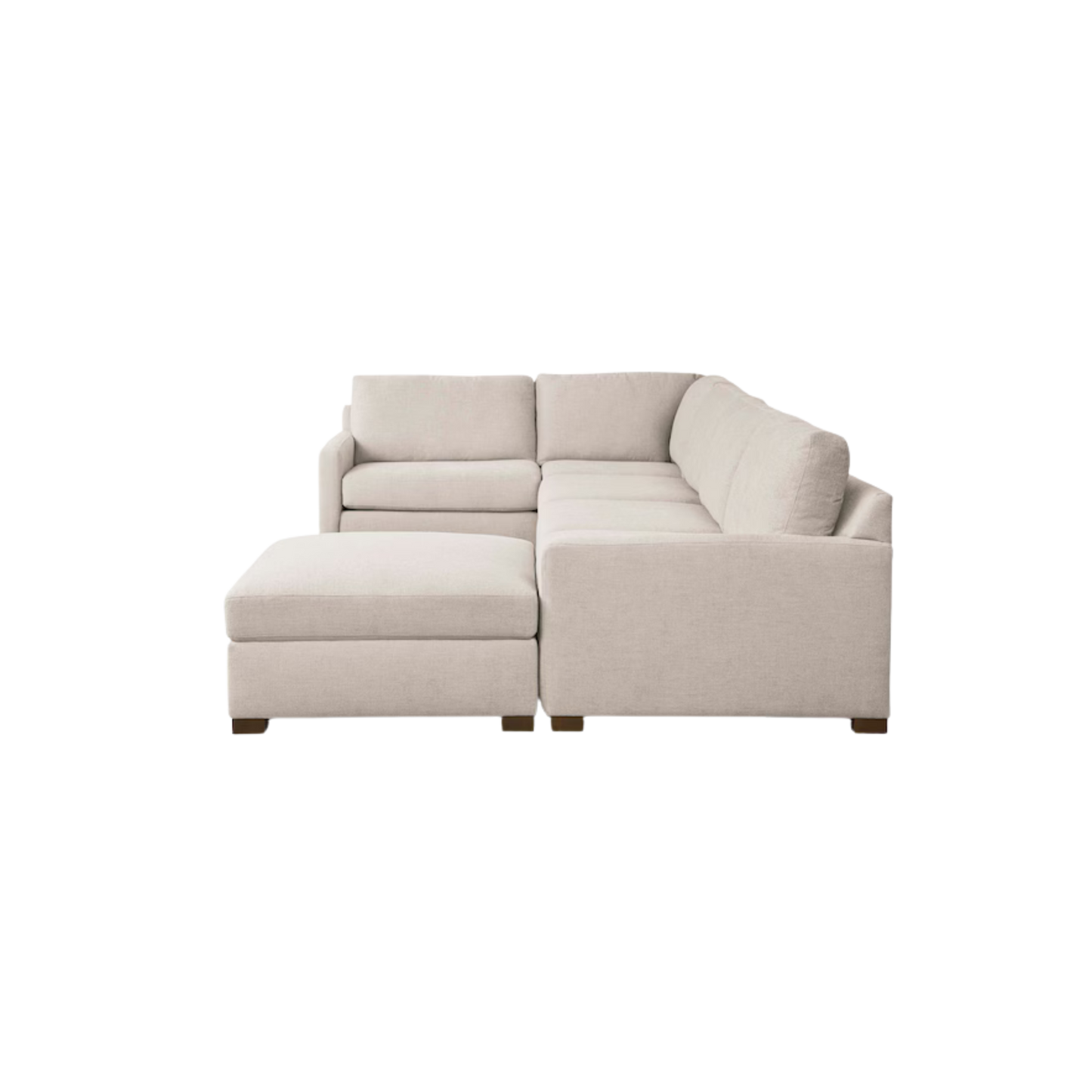 Colby Thin Track Arm Modular U-Shaped Sectional - Custom - Chapin Furniture