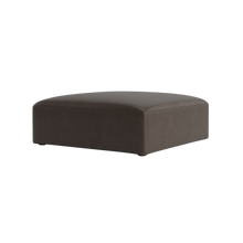 Clyde Leather Ottoman - Custom - Chapin Furniture