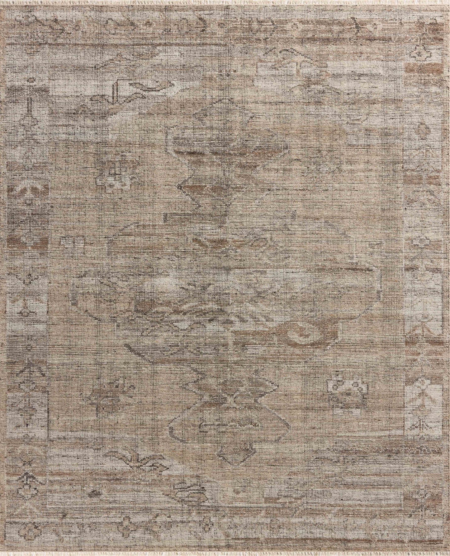 Magnolia Home Abigail 03 Mocha/Smoke Rug - Chapin Furniture
