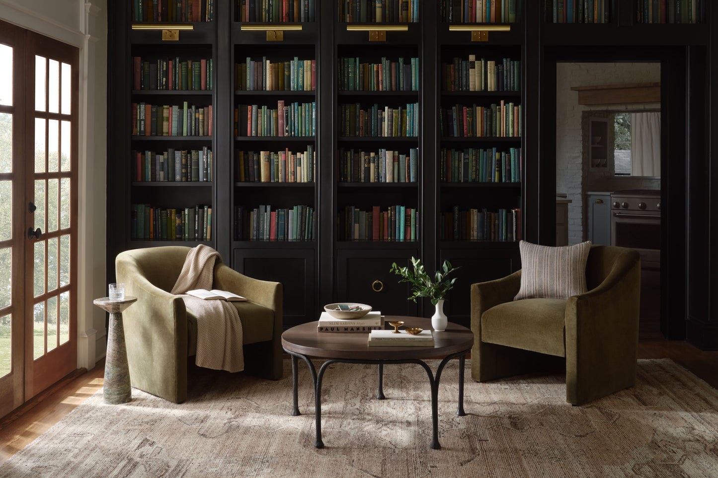 Magnolia Home Abigail 03 Mocha/Smoke Rug - Chapin Furniture