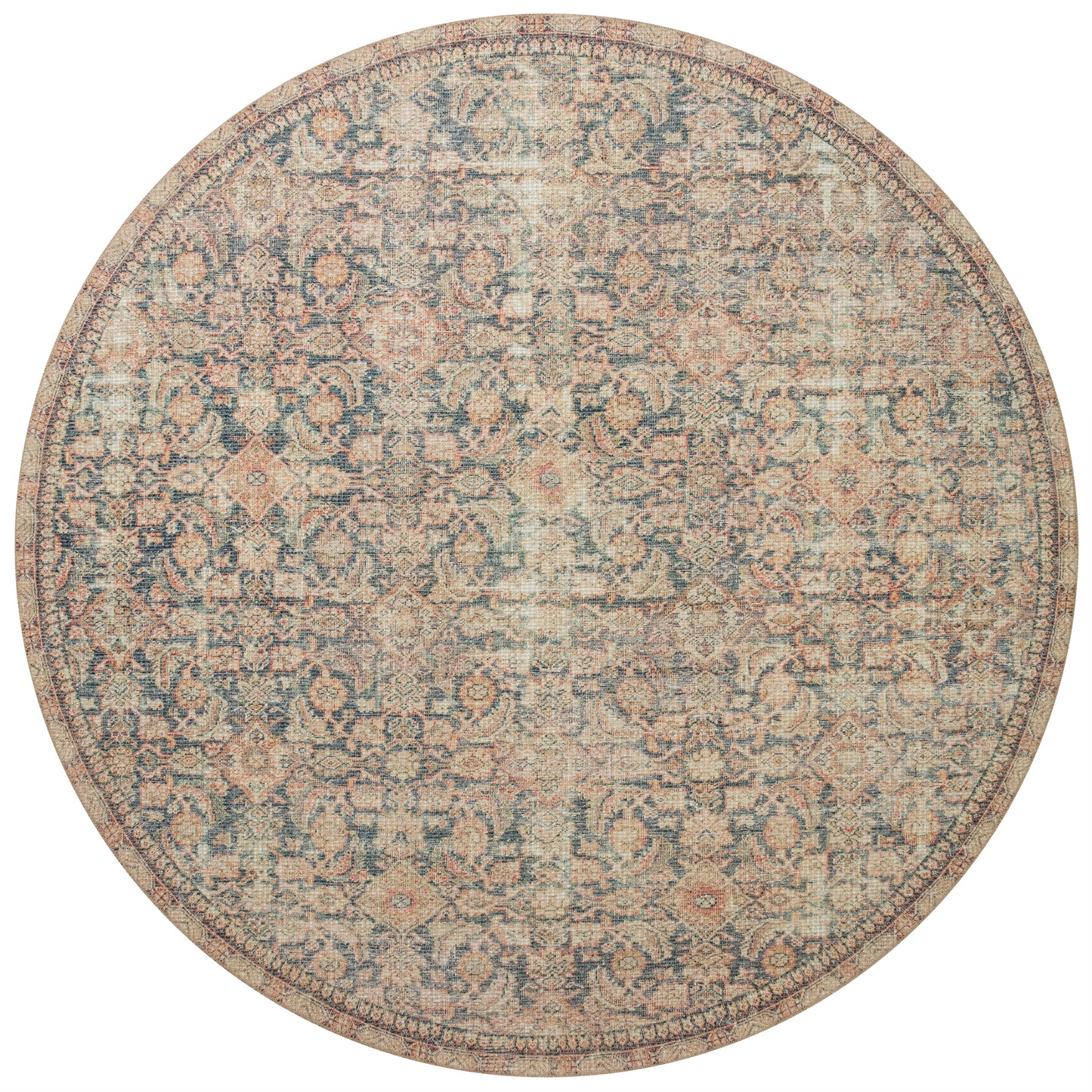 Angela Rose Aubrey Rug - Navy / Multi - Chapin Furniture