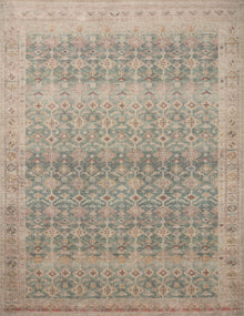Angela Rose Aubrey Rug - Aqua / Sand - Chapin Furniture
