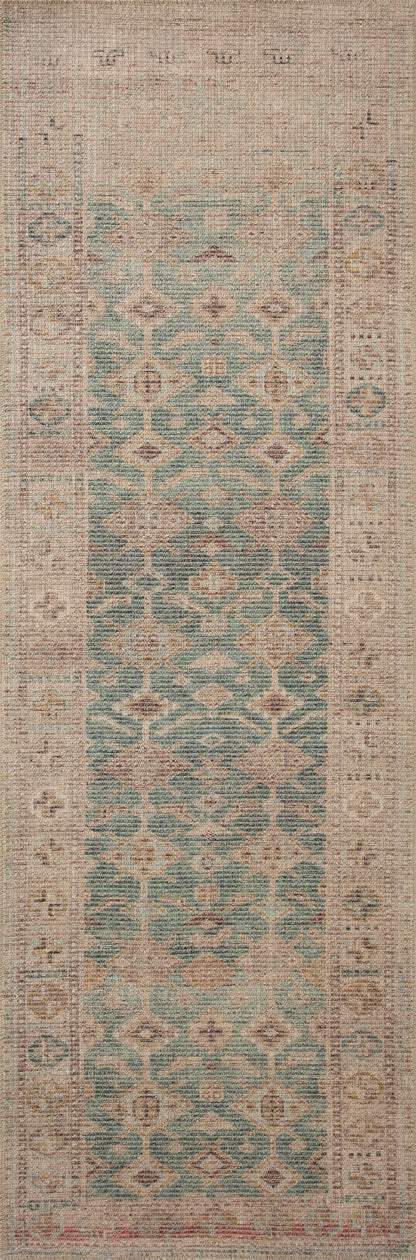 Angela Rose Aubrey Rug - Aqua / Sand - Chapin Furniture