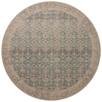 Angela Rose Aubrey Rug - Aqua / Sand - Chapin Furniture