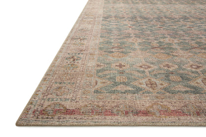 Angela Rose Aubrey Rug - Aqua / Sand - Chapin Furniture