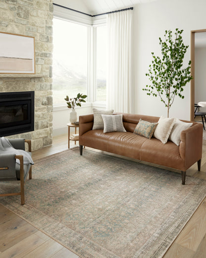 Angela Rose Aubrey Rug - Jade / Natural - Chapin Furniture