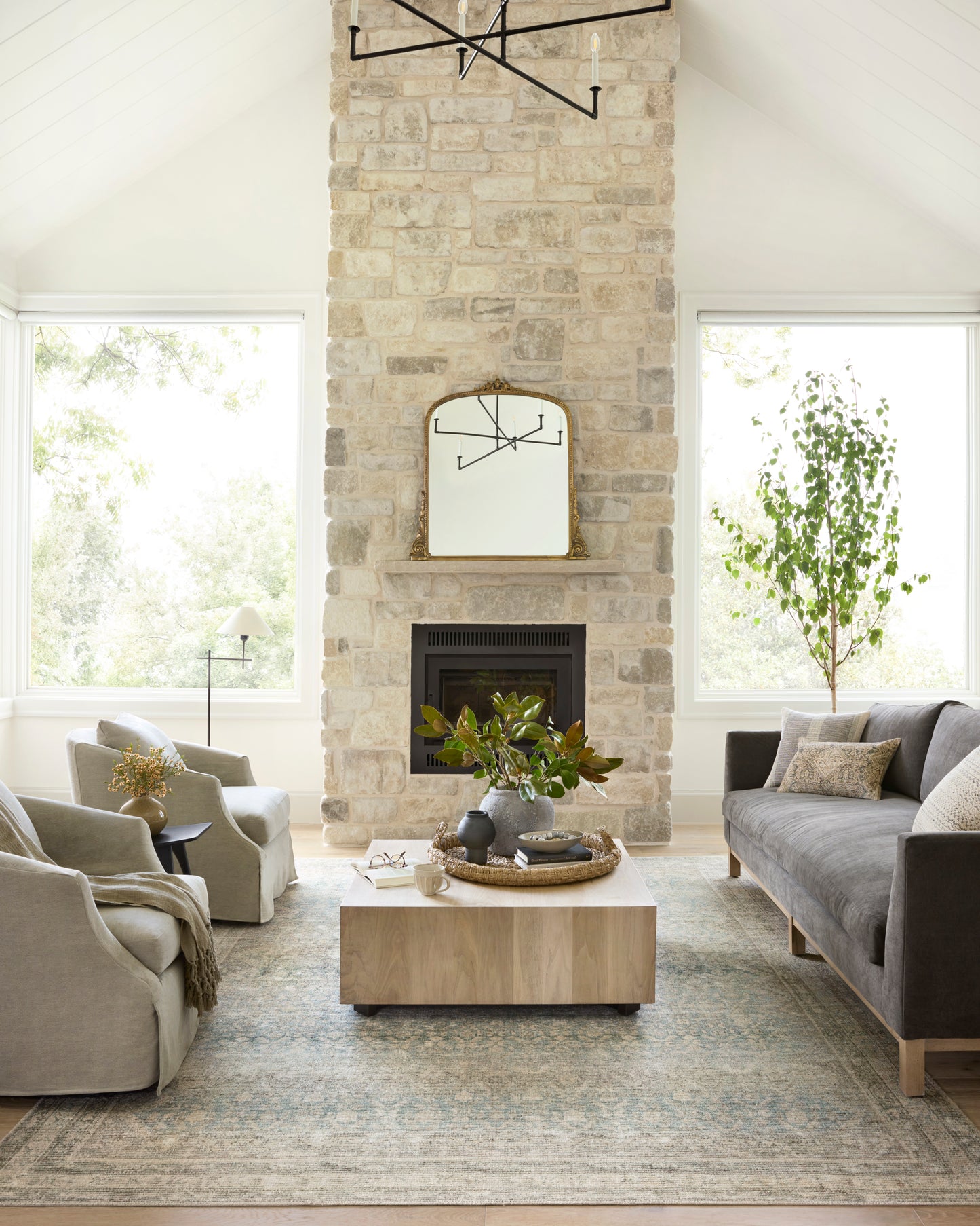 Angela Rose Aubrey Rug - Jade / Natural - Chapin Furniture