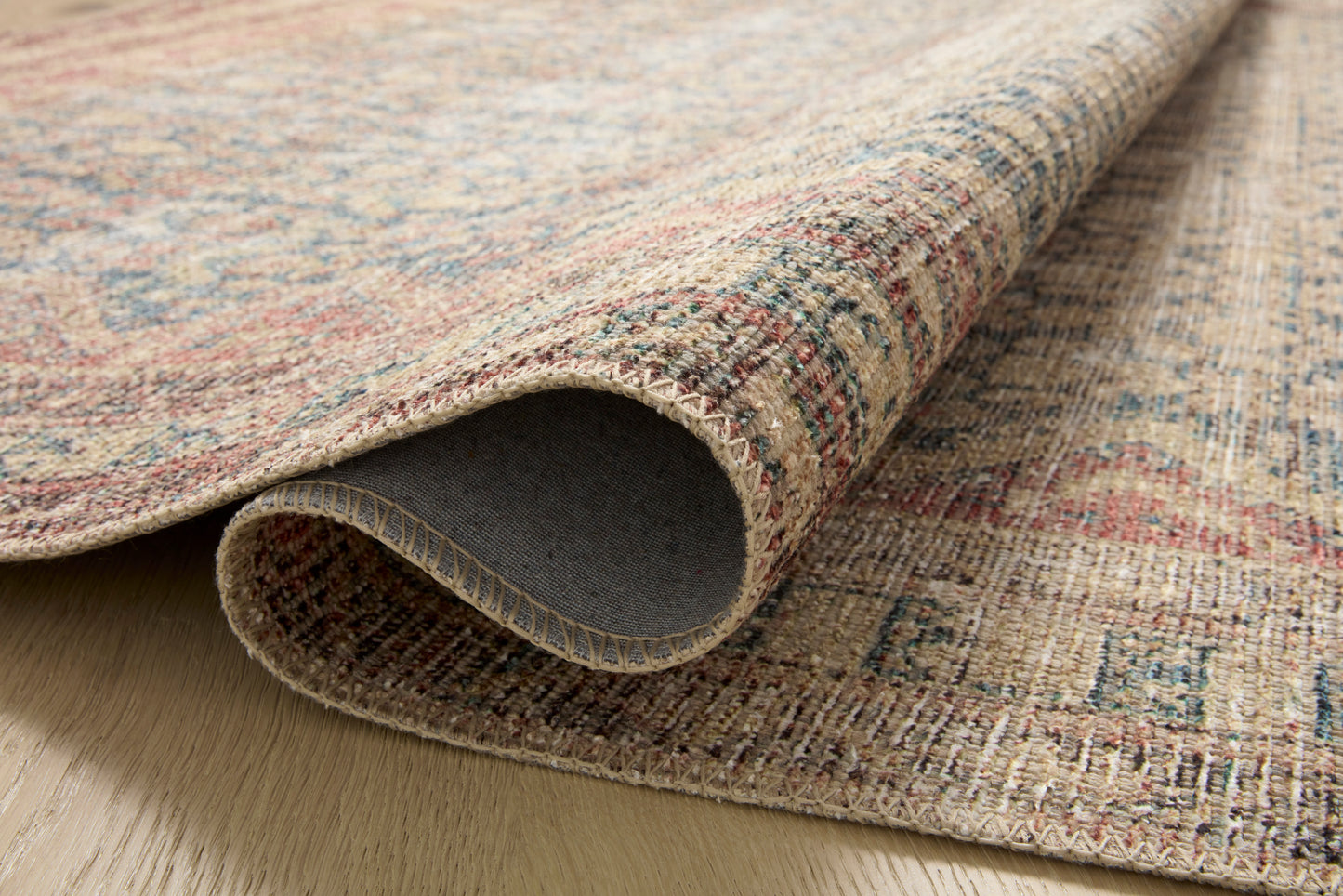 Angela Rose Aubrey Rug - Ocean / Spice - Chapin Furniture