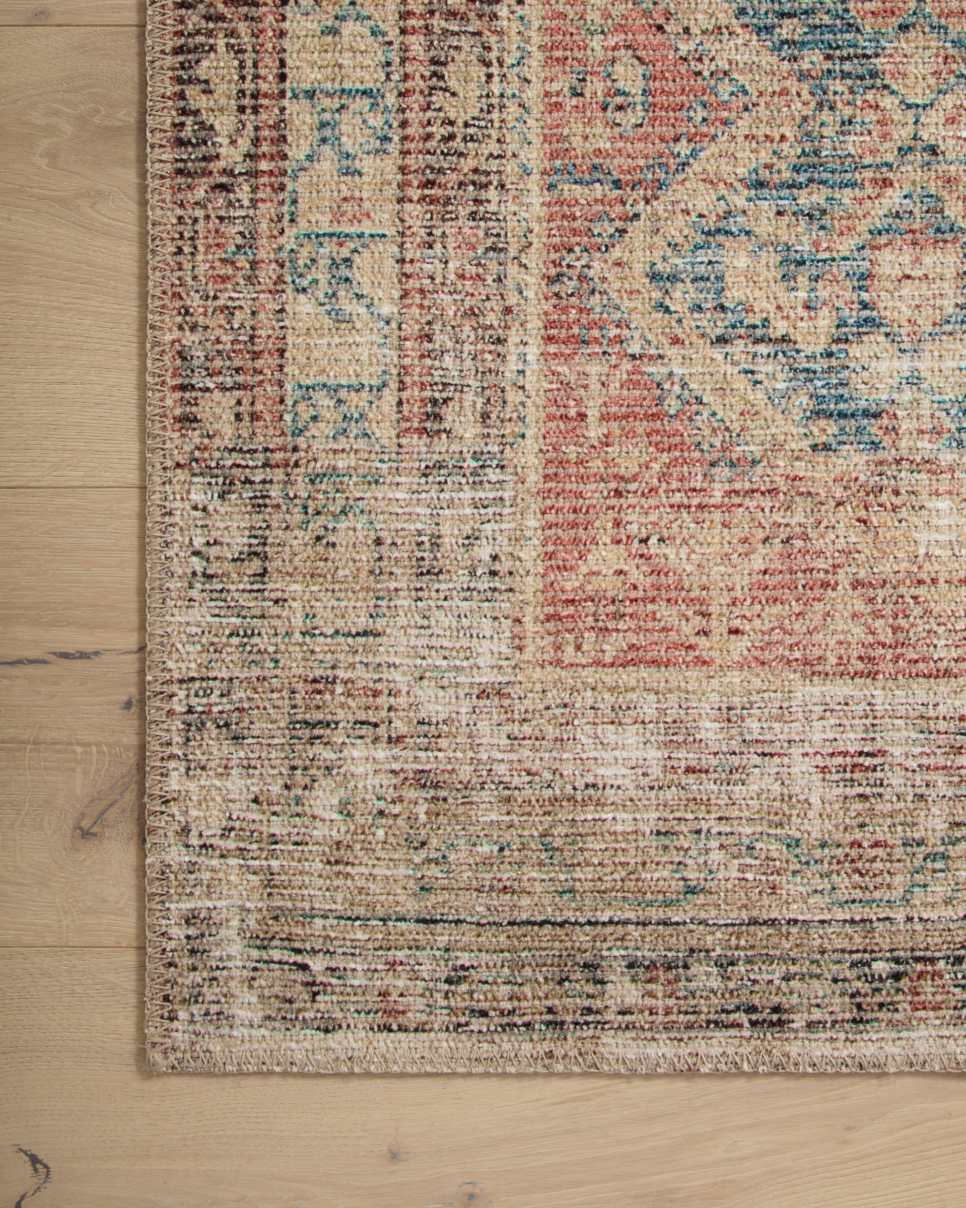 Angela Rose Aubrey Rug - Ocean / Spice - Chapin Furniture