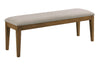 Kafe Upholstered Dining Bench - Latte - Chapin Furniture