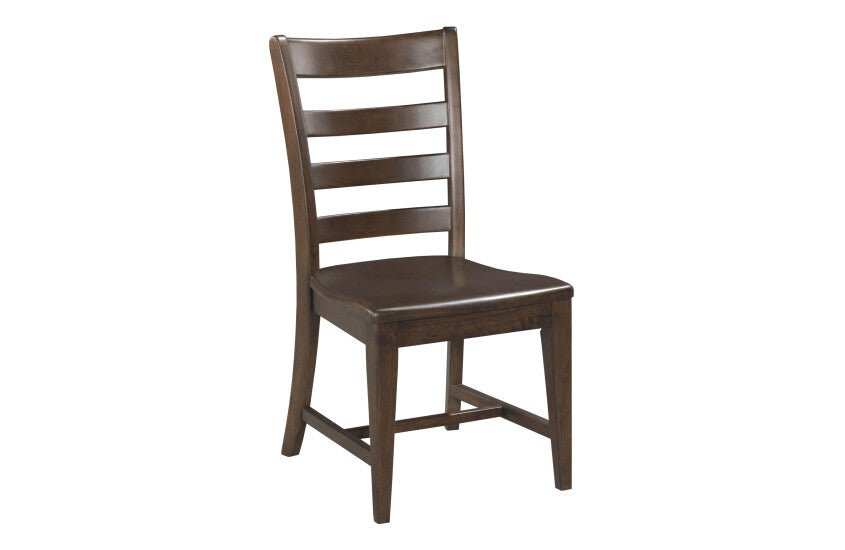 Kafe Ladderback Dining Chair Set of 2 - Mocha - Chapin Furniture