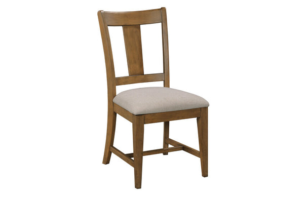 Kafe Splat Back Dining Chair Set of 2 - Latte - Chapin Furniture