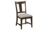 Kafe Splat Back Dining Chair Set of 2 - Mocha - Chapin Furniture