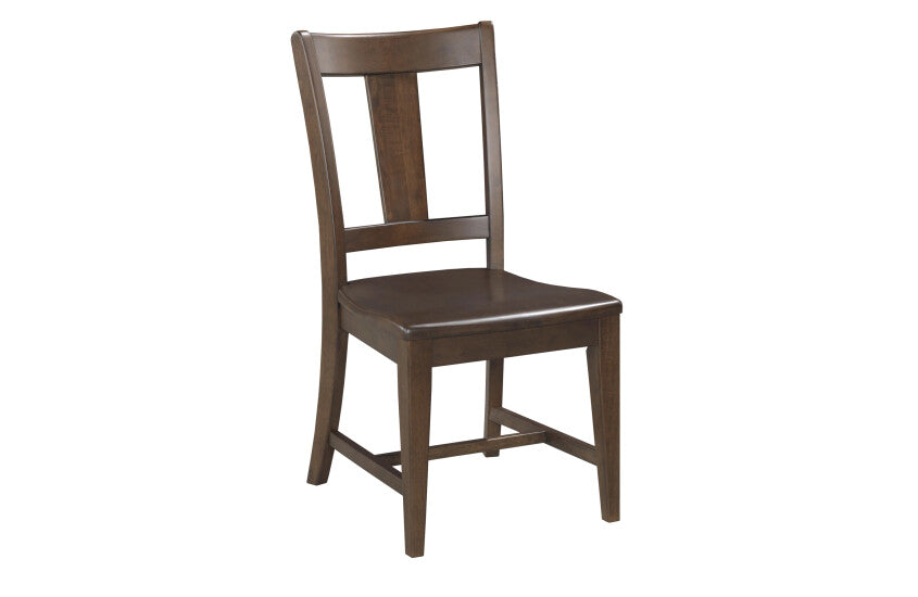 Kafe Splat Back Dining Chair Set of 2 - Mocha - Chapin Furniture