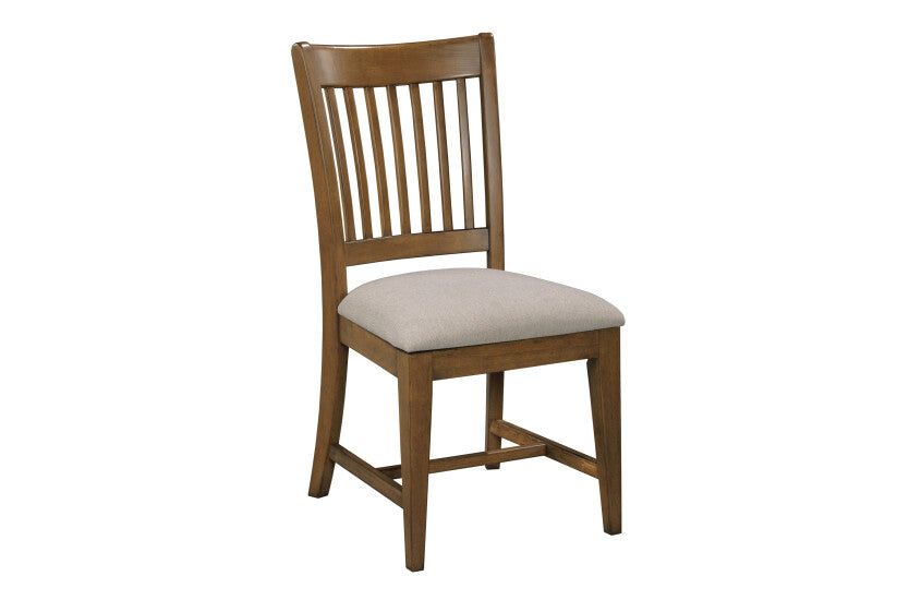 Kafe Rake Back Dining Chair Set of 2 - Latte - Chapin Furniture