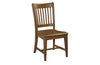 Kafe Rake Back Dining Chair Set of 2 - Latte - Chapin Furniture