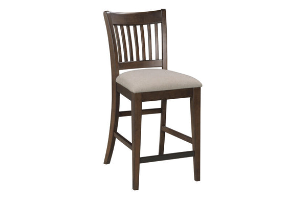 Kafe Tall Rake Back Dining Chair Set of 2 - Mocha - Chapin Furniture