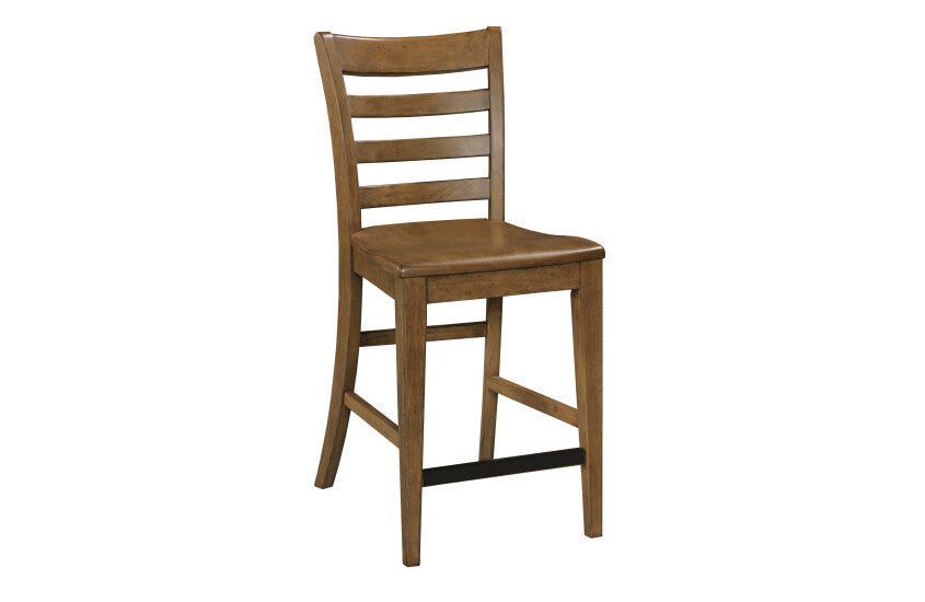 Kafe Tall Ladderback Dining Chair Set of 2 - Latte - Chapin Furniture