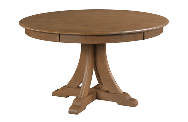 Kafe 54" Round Quad Table - Latte - Chapin Furniture