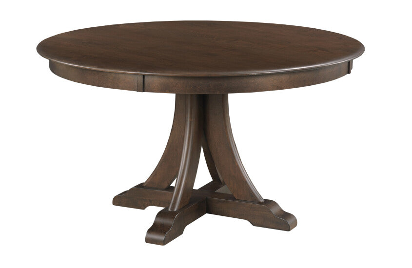 Kafe 54" Round Quad Table - Mocha - Chapin Furniture