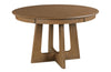 Kafe 54" Round Pedestal Table - Latte - Chapin Furniture